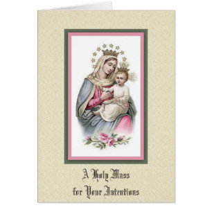 Cartão Oferecimento maciço católico abençoado de Jesus da