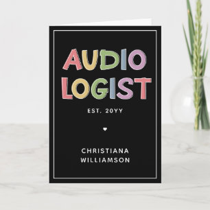 Cartão Oferta Personalizada de Audiologia para Graduação
