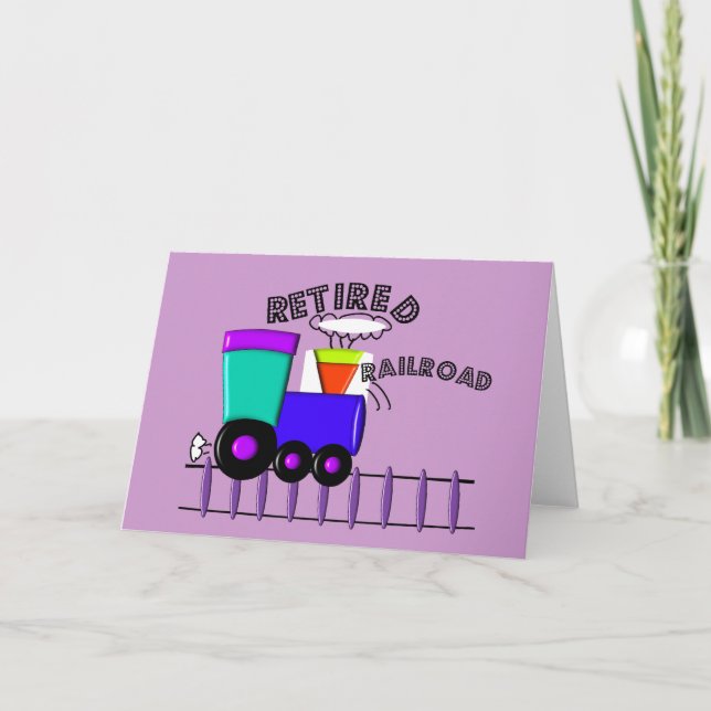 Cartão Ofertas de Empregados da Estrada de Ferro Reformad (Frente)