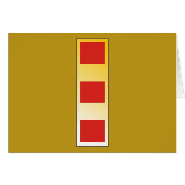 Cartão Oficial de autorização principal 2 W-2 do USMC (Frente Horizontal)