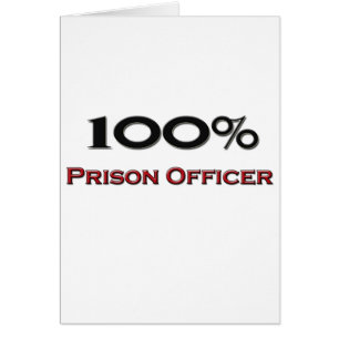 Cartão Oficial de prisão de 100 por cento