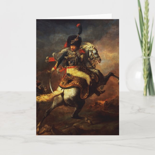 Cartão Oficial dos Hussars, 1814 (Frente)