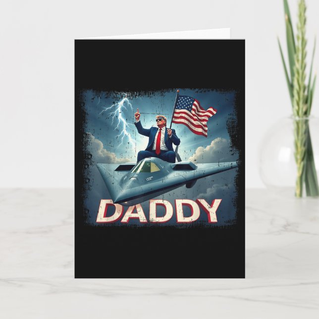 Cartão Oficial Trump Daddy 2025 _1  (Frente)