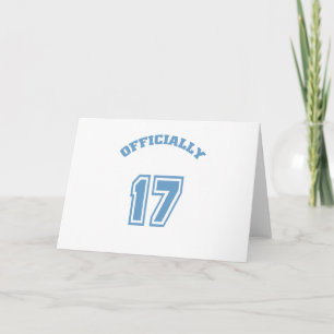 Cartão Oficialmente 17