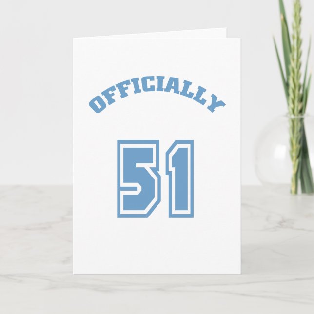 Cartão Oficialmente 51 (Frente)
