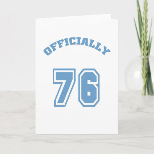 Cartão Oficialmente 76