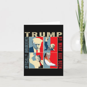 Cartão Oficialmente Descarregado Pelo Que Foi Trump Victo