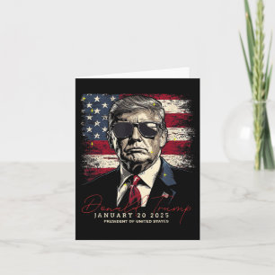 Cartão Oficialmente Desencarregado Do Que Foi Trump Vitór