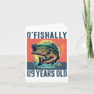 Cartão Ofishally 9 anos 2016 Pesca Pescador 9.o B