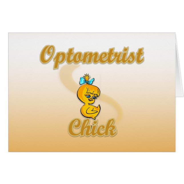 Cartão Oftalmologista Chick (Frente Horizontal)