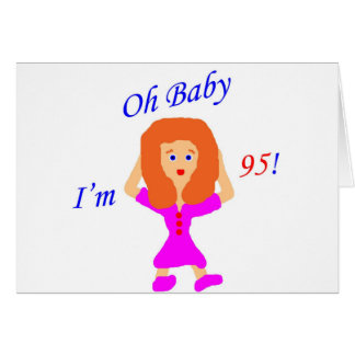 Cartão Oh bebê 95
