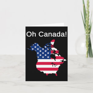 Cartão Oh Canadá! Cotações Engraçadas