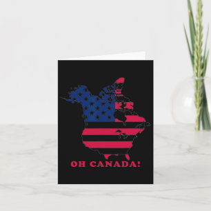 Cartão Oh Canadá, The 51 State Funny Trump No Canadá 2025