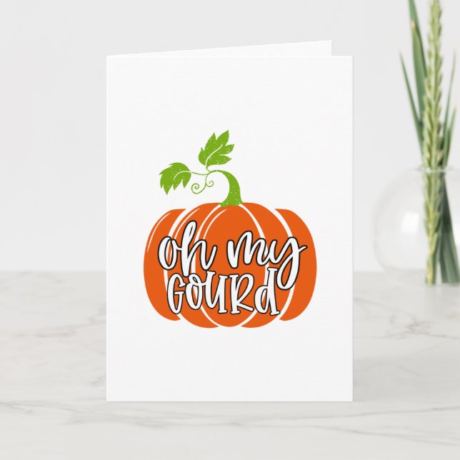 Cartão Oh Meu Deus (Frente)