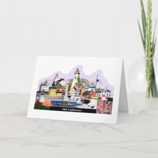 Cartão Ohio ilumina o por do sol da colagem