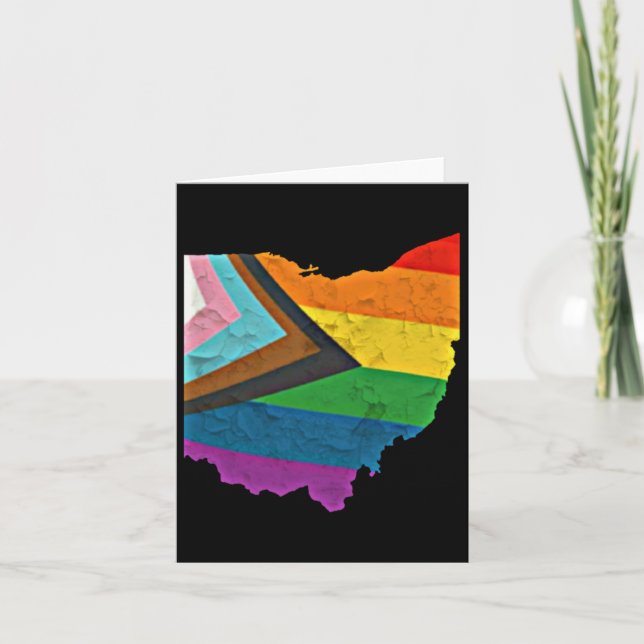 Cartão Ohio Pride Sticker (Frente)