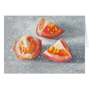 Cartão Oiteiros de Tomate Salgado do Mar