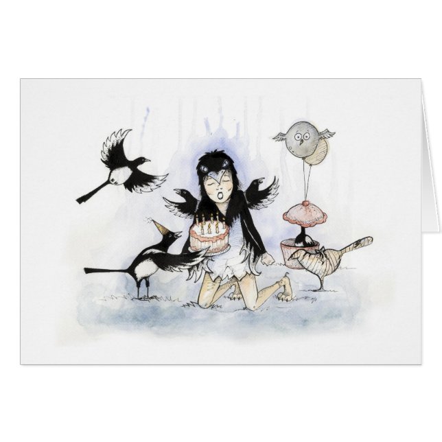 Cartão Oito para um desejo (Frente Horizontal)