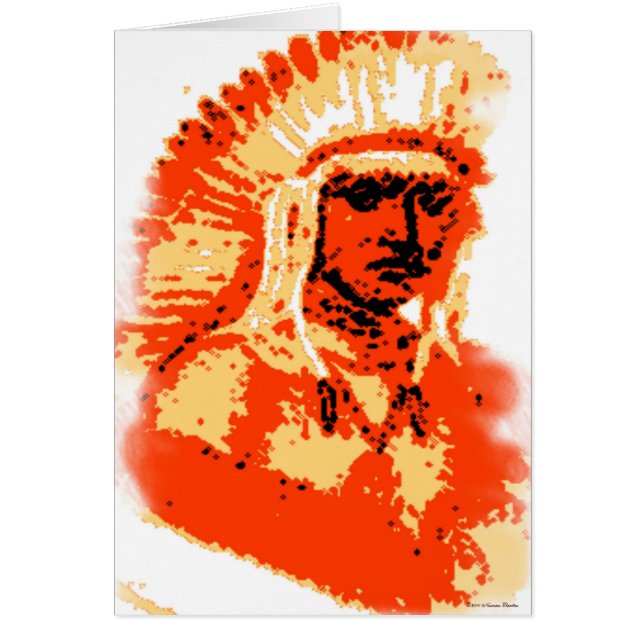 Cartão Ojibwa (Frente)