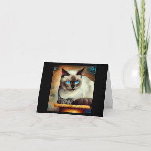 Cartão Ojos Azules Cat