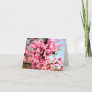 Cartão Oklahoma Redbud Note Card