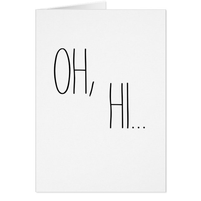 Cartão Olá... (Frente)