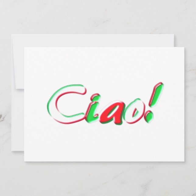 Cartão Olá (Frente)