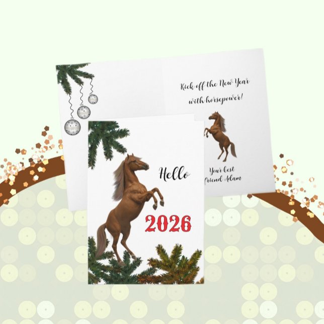 Cartão Olá 2026 (Criador carregado)