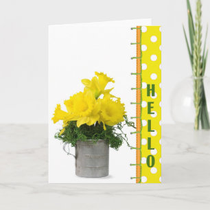 Cartão Olá Brilhante