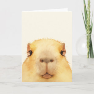 Cartão Olá Capivara