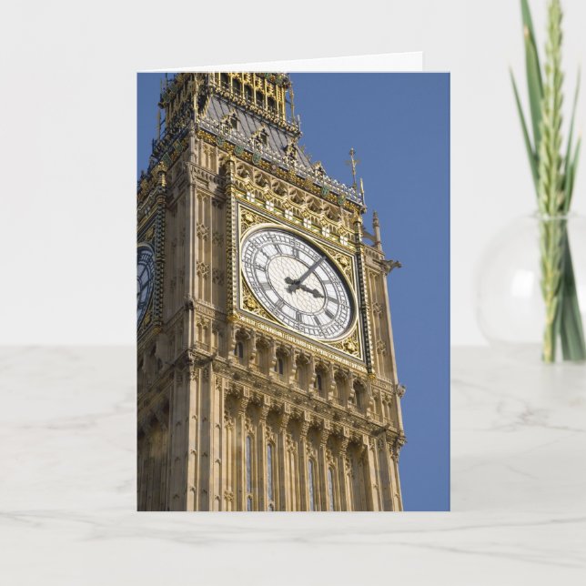 Cartão Olá! de Londres (Frente)