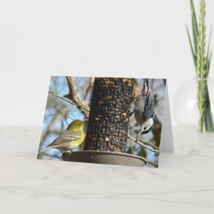 Cartão Olá!  dentro vazio