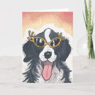 Cartão Olá! filhotes de cachorro!