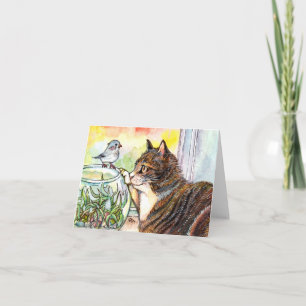 Cartão Olá Little Bird