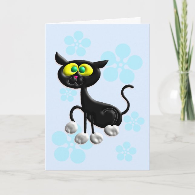 Cartão Olá! simples (Frente)