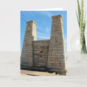 Cartão Old Bridge Muscatine, Iowa