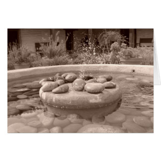 Cartão Old Town Fountain