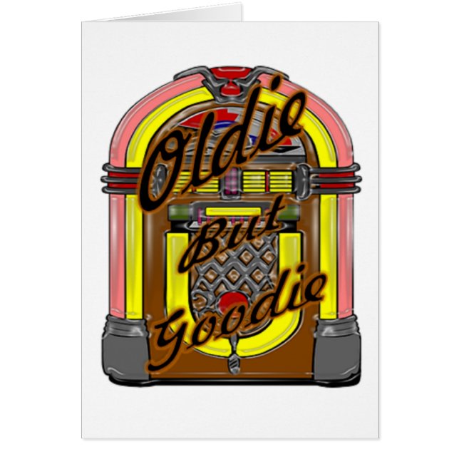 Cartão Oldie mas Goodie (Frente)