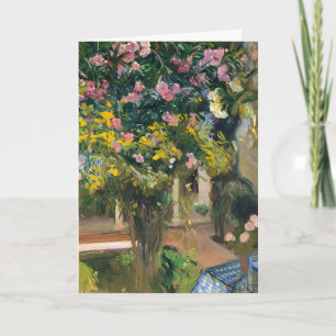 Cartão Oleanders   Joaquín Sorolla