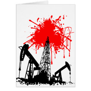 Cartão Óleo do sangue