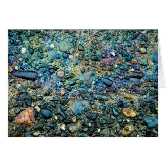 Cartão Óleo & pedra