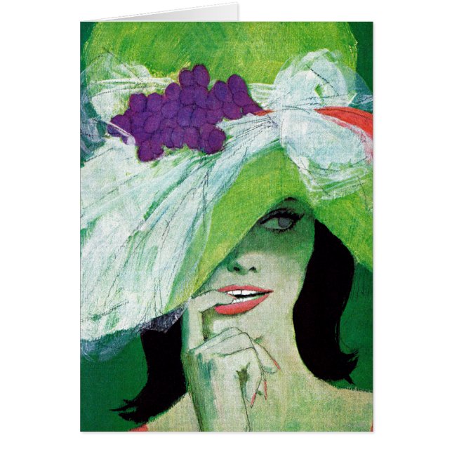 Cartão Olhando a outra maneira (Frente)