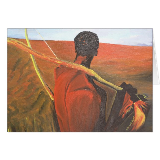 Cartão Olhando para trás (Frente Horizontal)