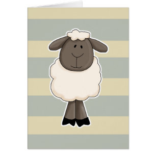 Cartão Olhinha-de-cordeiro