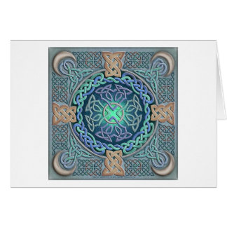 Cartão Olho celta do mundo