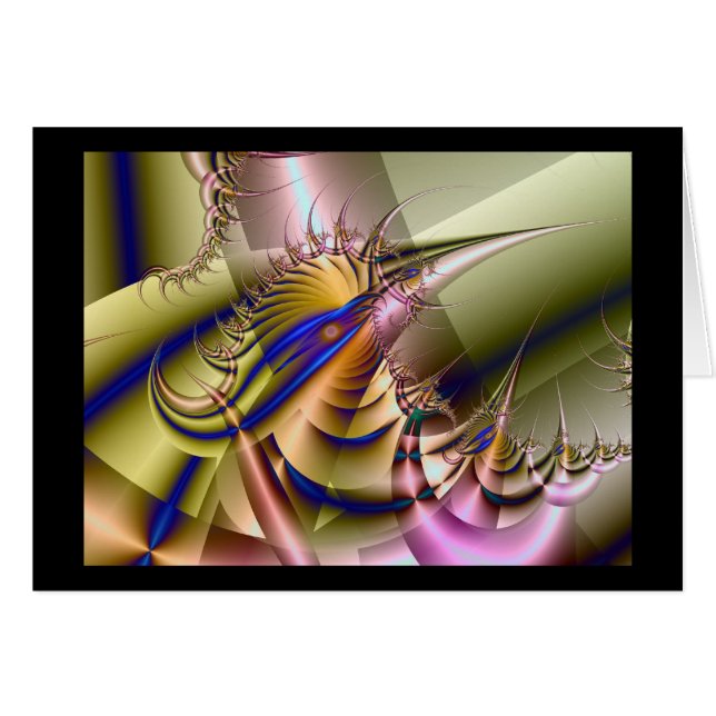 Cartão Olho de Pássaro (Frente Horizontal)