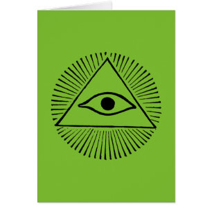 Cartão Olho do deus