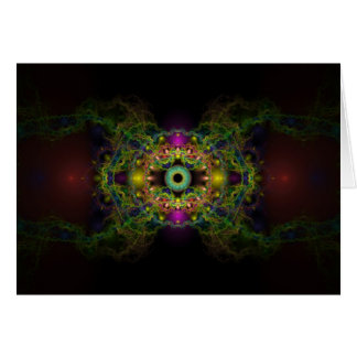 Cartão Olho do deus - bexiga Piscis