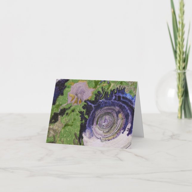 Cartão Olho do Saara (Frente)