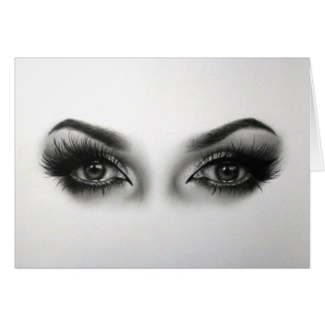 Cartão Olhos (Frente Horizontal)